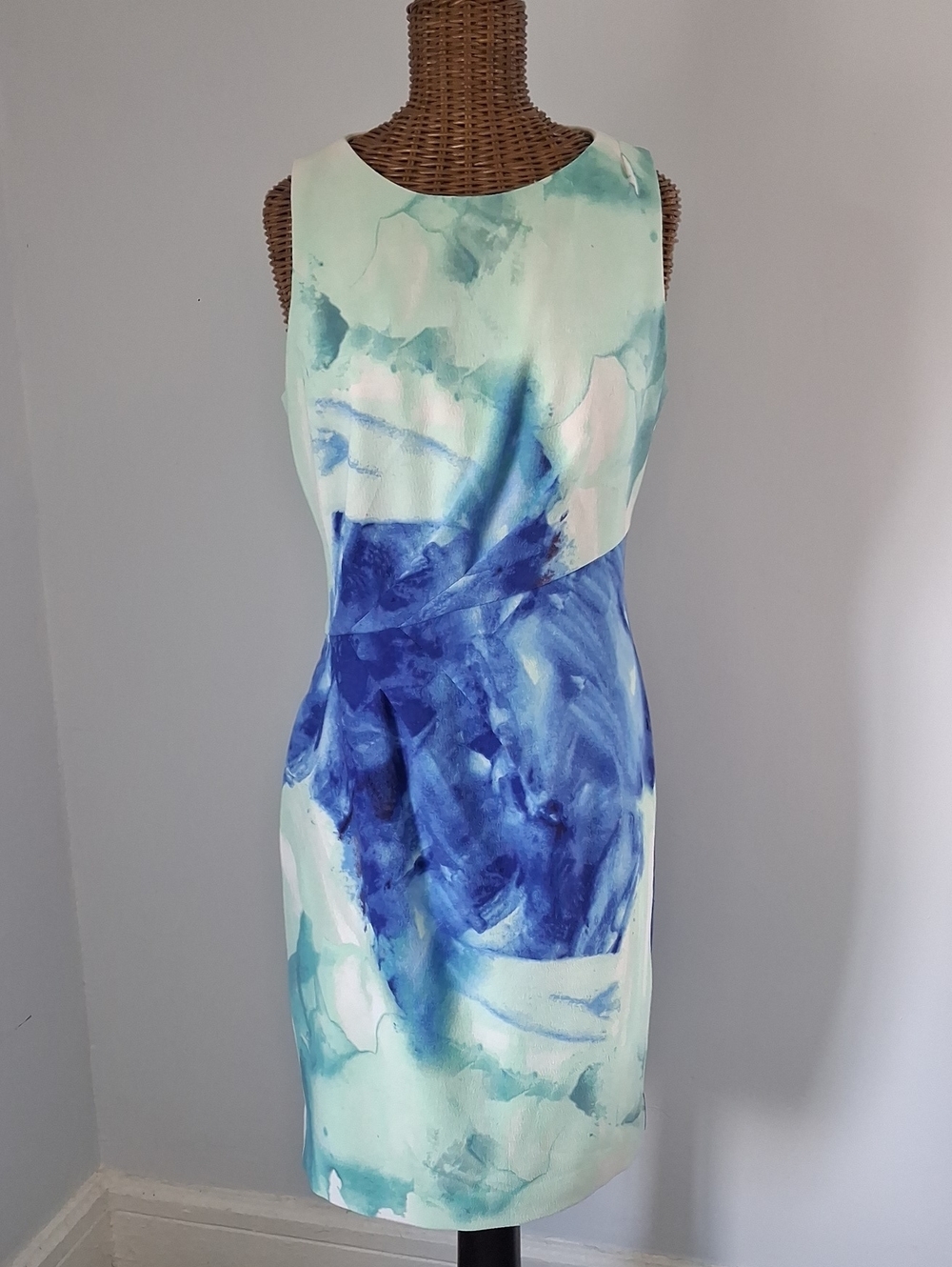 TAHARI Fitted Midi Sheath